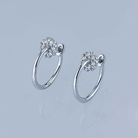 Серьги из серебра