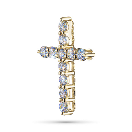 Подвеска из желтого золота