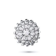 Подвеска из белого золота c бриллиантами