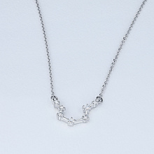 Колье из белого золота c бриллиантами