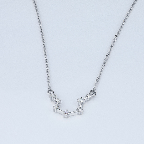 Колье из белого золота