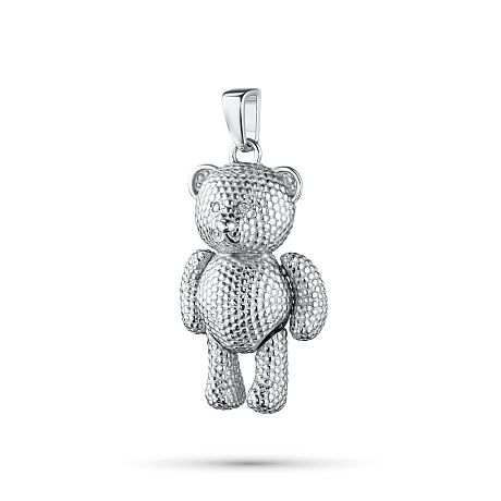 Подвеска из серебра с бриллиантами