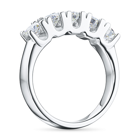 Кольцо из белого золота