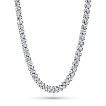 Колье из белого золота c бриллиантами