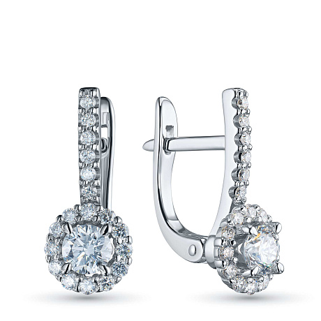 Серьги из серебра