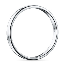 Гладкое кольцо из комбинированного золота