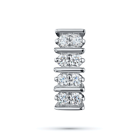 Подвеска из белого золота