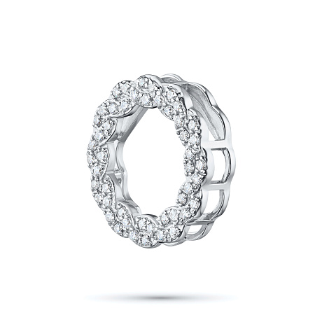 Подвеска из белого золота