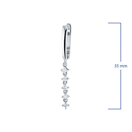 Серьги из серебра