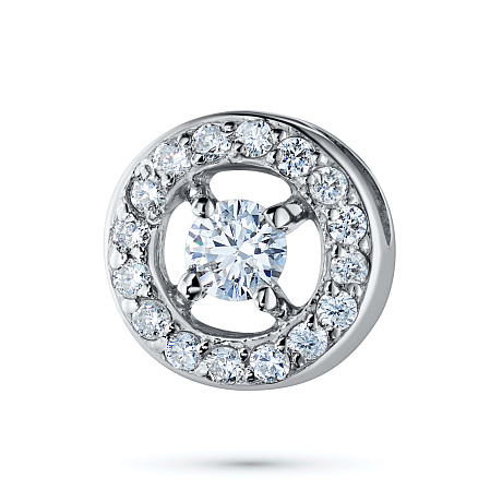 Подвеска из белого золота