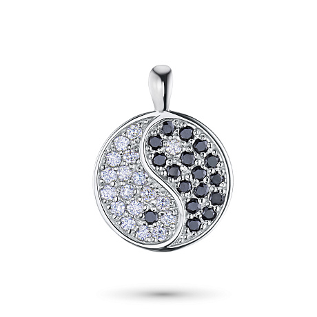 Подвеска из белого золота