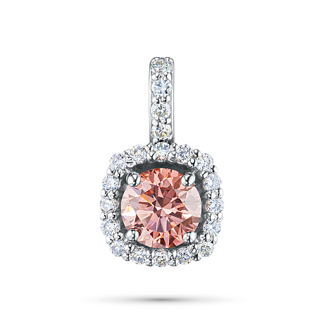 Подвеска из белого золота