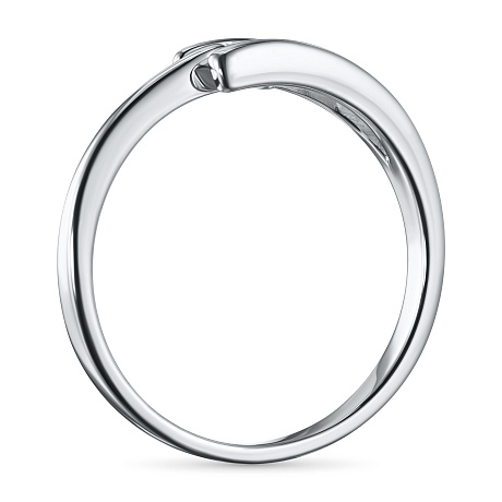 Классическое кольцо из серебра