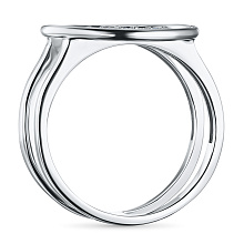 Кольцо из белого золота c бриллиантами