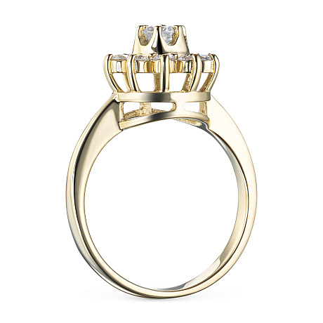 Кольцо из желтого золота