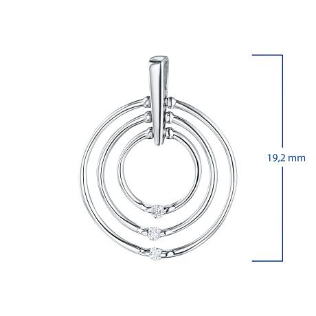 Подвеска из серебра