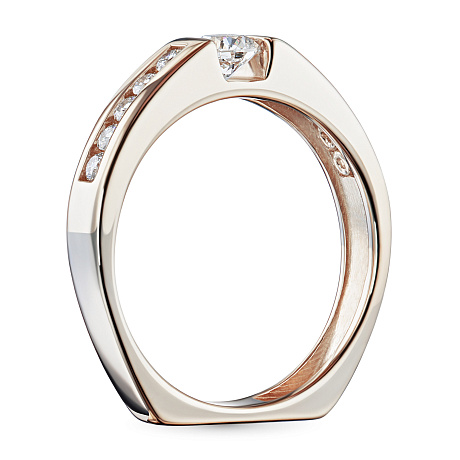 Кольцо из красного золота