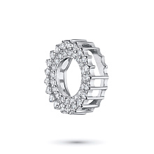 Подвеска из белого золота c бриллиантами