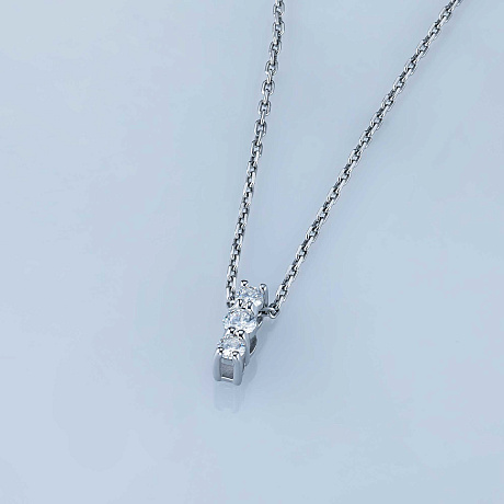 Подвеска из белого золота