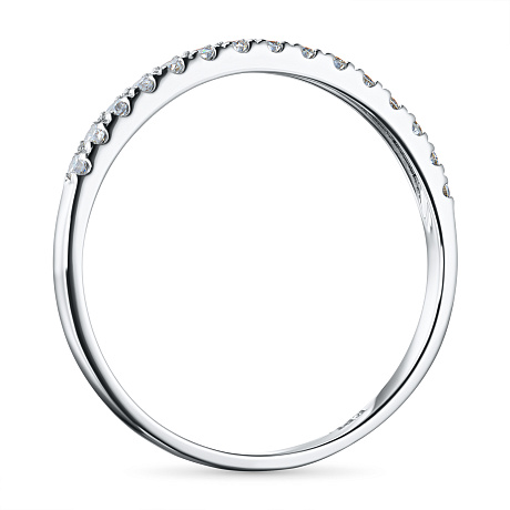 Кольцо из белого золота