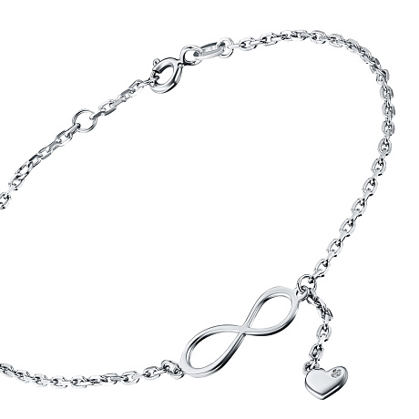 Браслет из белого золота