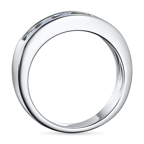 Кольцо из белого золота