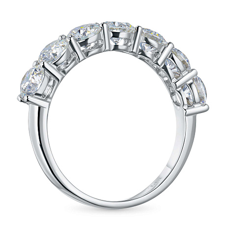 Кольцо из белого золота