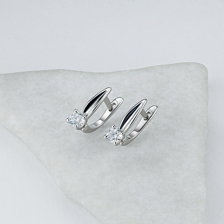 Серьги из серебра