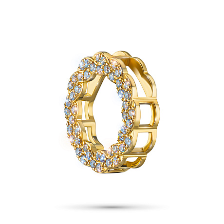 Подвеска из желтого золота