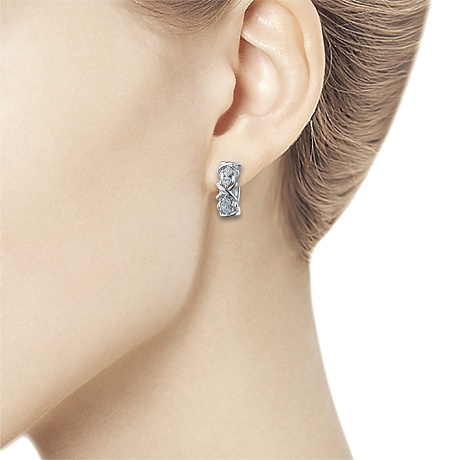 Серьги из серебра