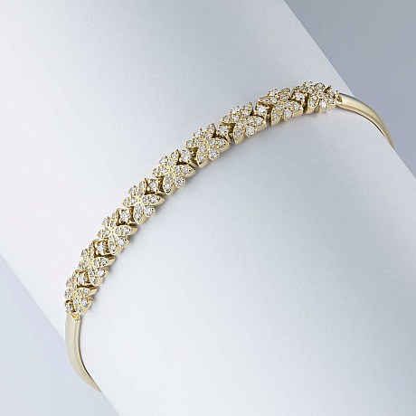 Браслет из желтого золота