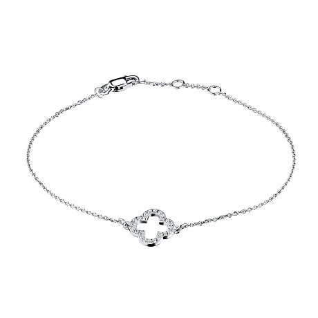 Браслет из белого золота