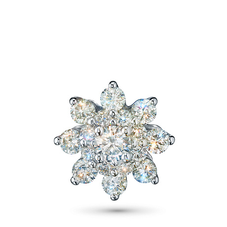 Подвеска из белого золота