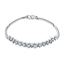 Браслет из белого золота c бриллиантами