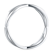 Кольцо из серебра с бриллиантами