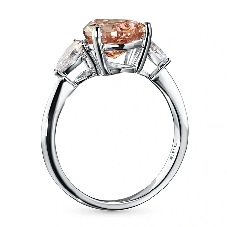 Кольцо из белого золота