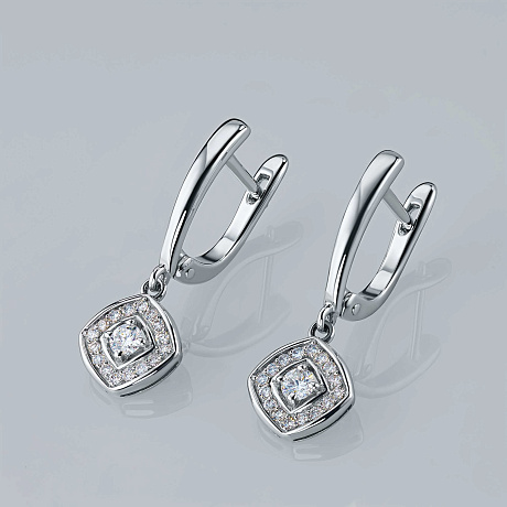 Серьги из серебра