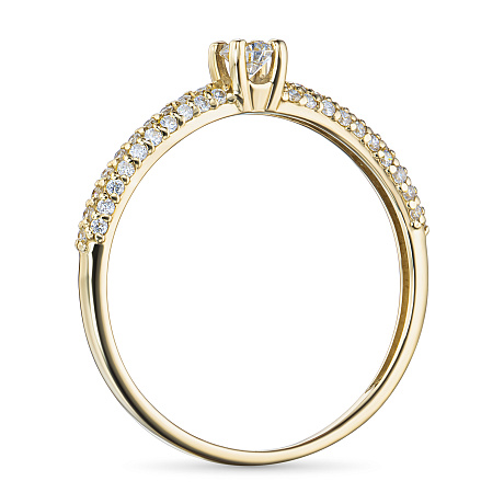 Кольцо из желтого золота