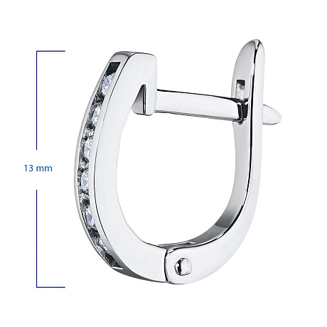 Серьги из серебра