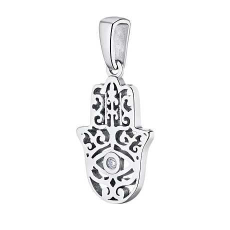 Подвеска из белого золота