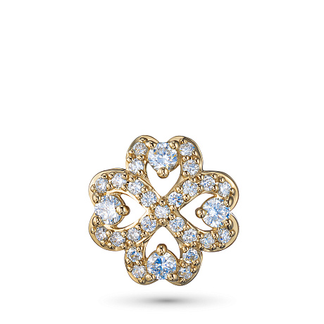 Подвеска из желтого золота