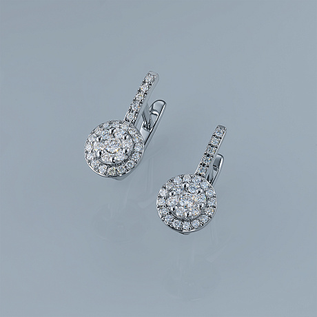 Серьги из серебра