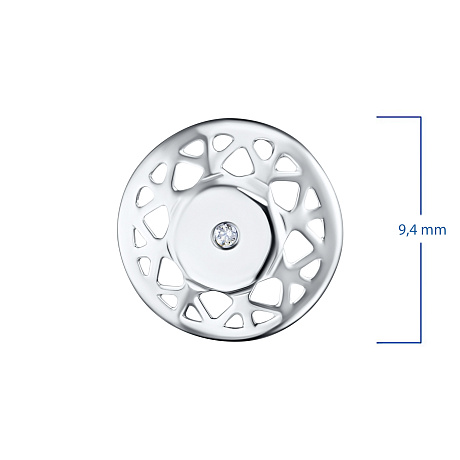 Подвеска из серебра