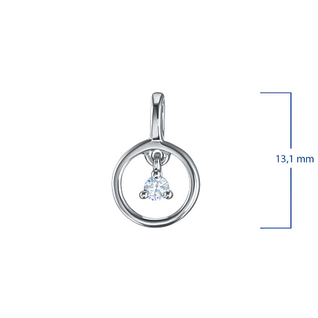 Подвеска из серебра