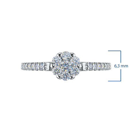 Кольцо из серебра