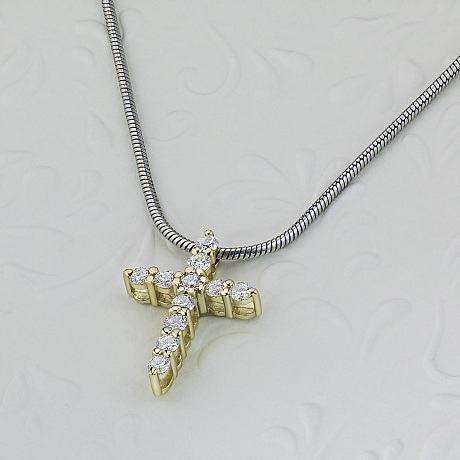 Подвеска из желтого золота