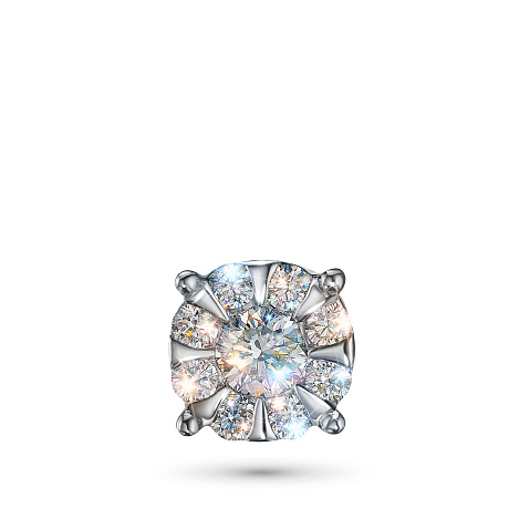 Подвеска из белого золота