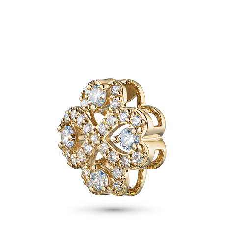 Подвеска из желтого золота