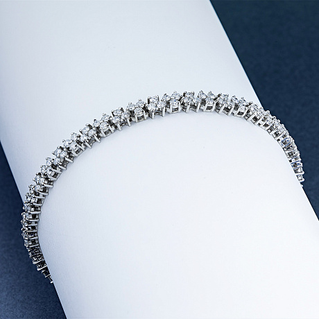 Браслет из белого золота