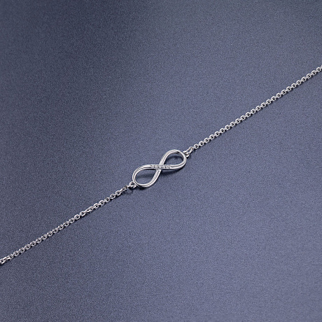 Браслет из белого золота